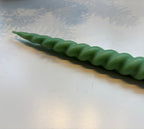 Spiraalkaars - Groen