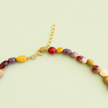 Mookaite Necklace - Natural Jasper Jewelry