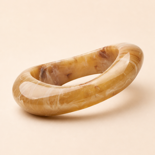 Nina Resin Cuff Bracelet 