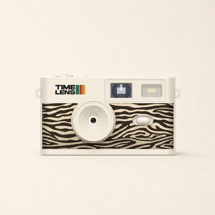 TimeLens® Cream Zebra camera