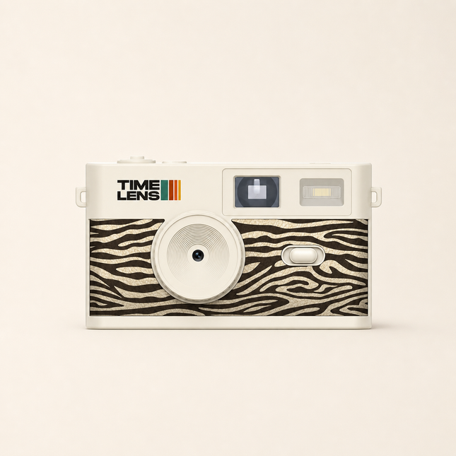 TimeLens® Cream Zebra camera