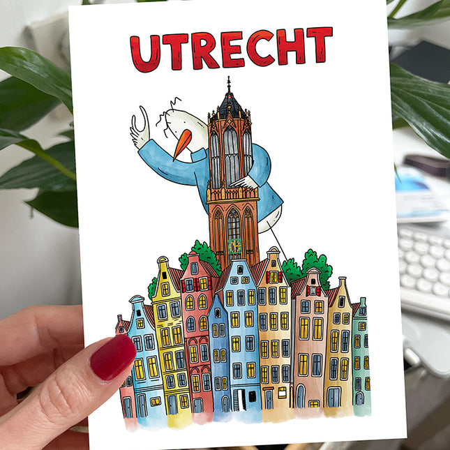 Utrecht Dom Gans Ansichtkaart