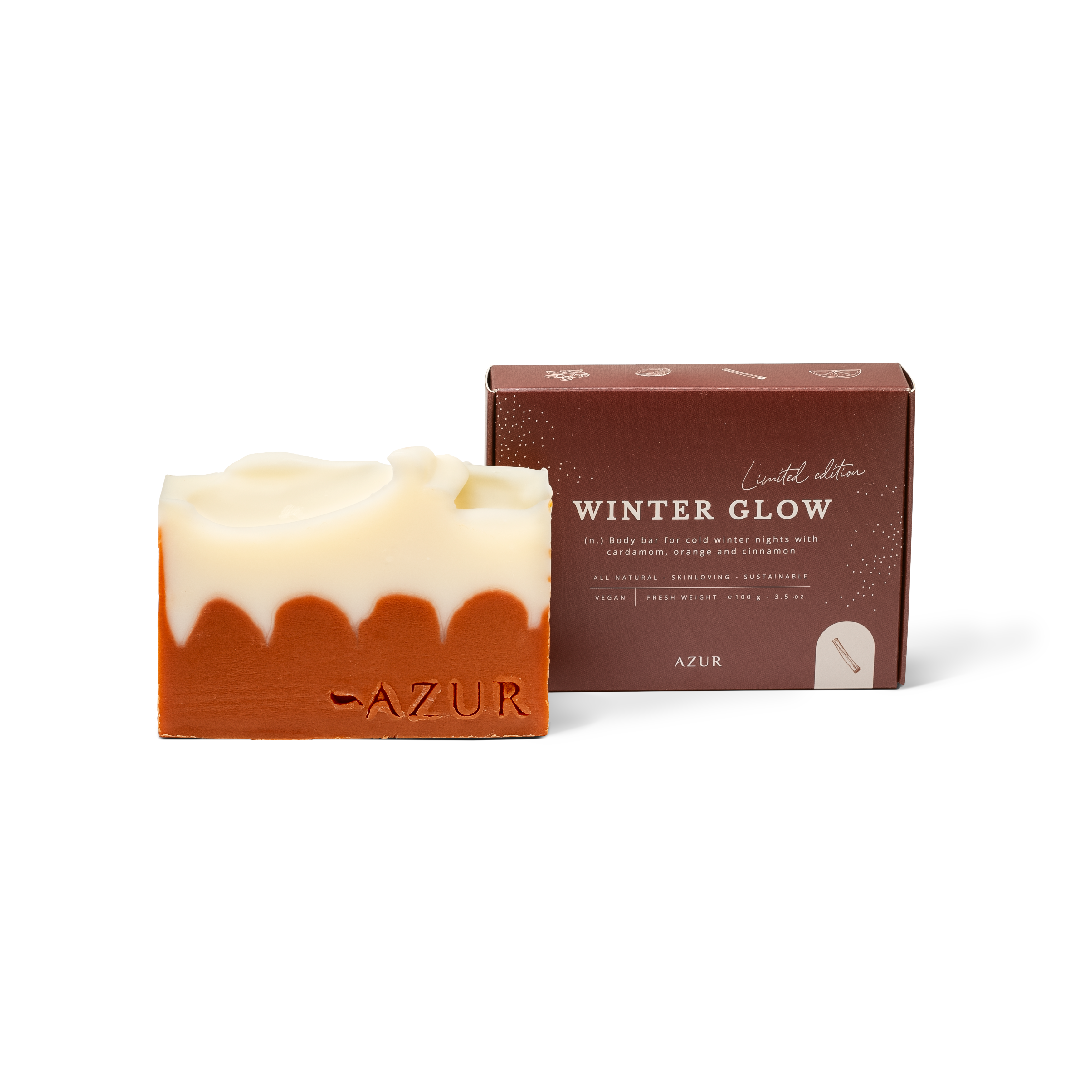 Christmas Soap - Limited Edition Body Bar - Winter Glow