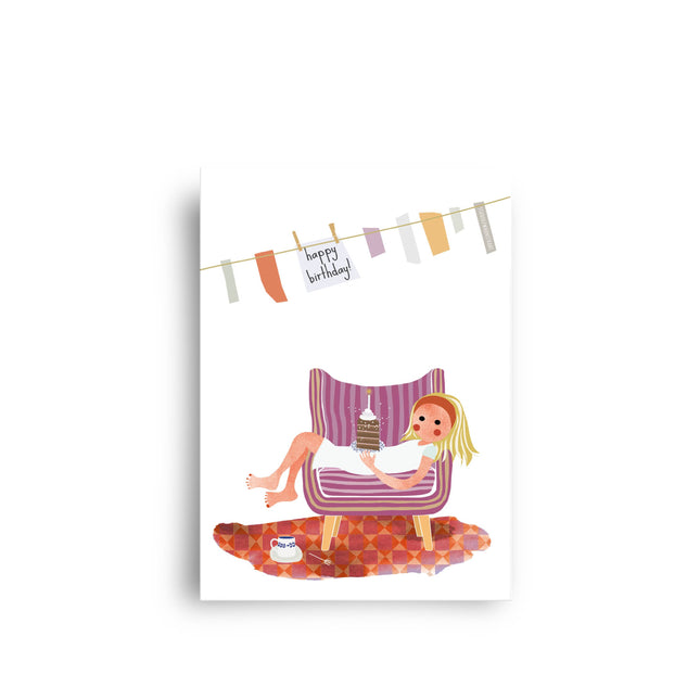 Postcard - Happy Birthday - Harman Shop & Atelier