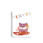 Ansichtkaart - Gelukkige verjaardag