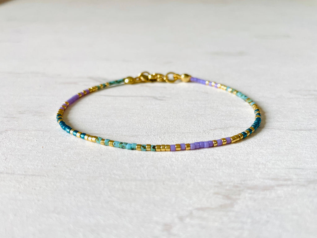 Miyuki Bracelet with Stainless Steel Hook - N010 - Harman Shop & Atelier