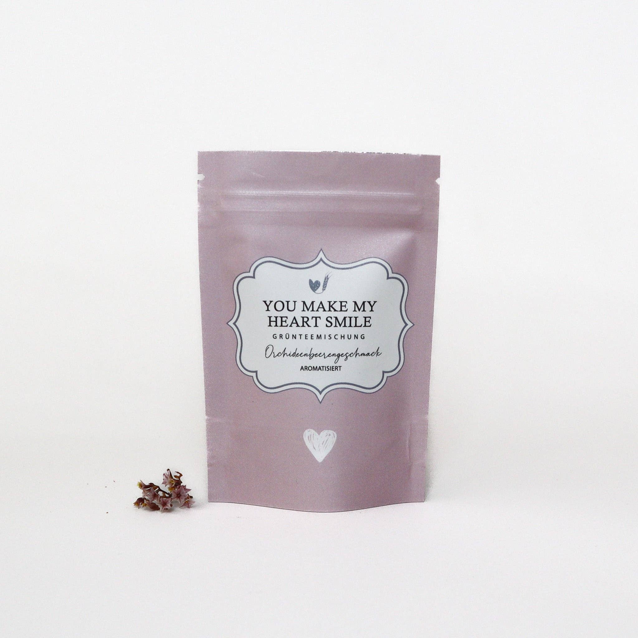 Green Tea Blend - "You Make My Heart Smile" - Small Pack - Harman Shop & Atelier