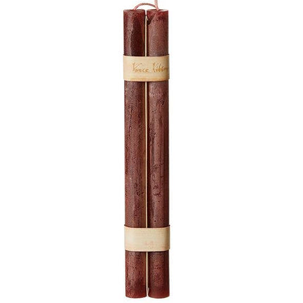 Timber Taper Candles, Set of 2 - Snow White - Harman Shop & Atelier