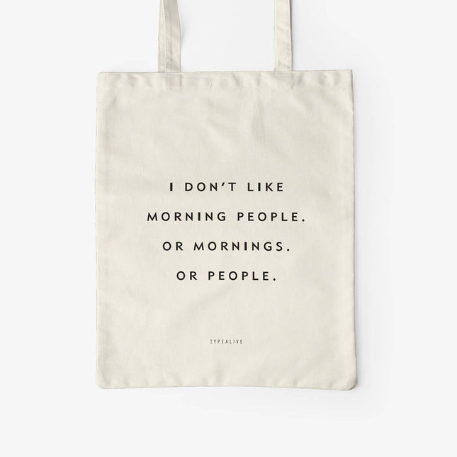 Cotton Bag - Morning People - Harman Shop & Atelier