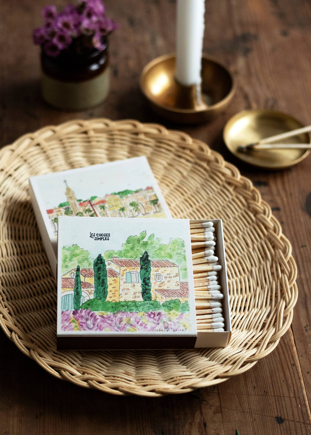 Lange kaarsaansteker - Lavendelvelden