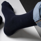 Bamboo Socks - Navy blue - One size: 41/46