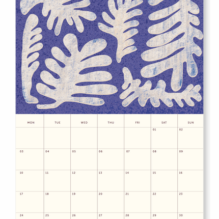 Calendar 2026 - Arty - Harman Shop & Atelier