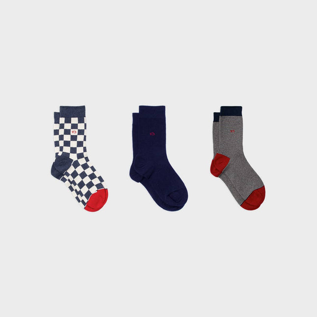 Men's Sock Set - Ride to Horizon - One size: 41/46 - Harman Shop & Atelier