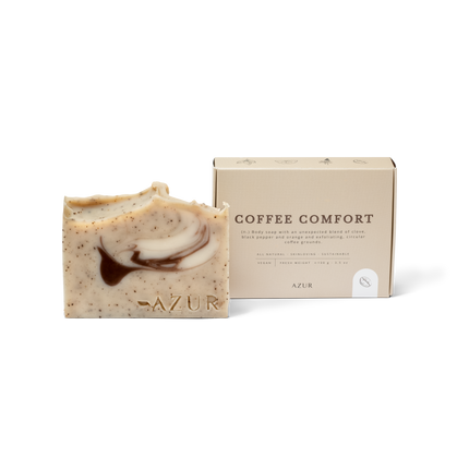 Natural Soap - Body Scrub Bar - Coffee Comfort - Harman Shop & Atelier