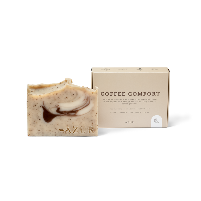 Natural Soap - Body Scrub Bar - Coffee Comfort - Harman Shop & Atelier