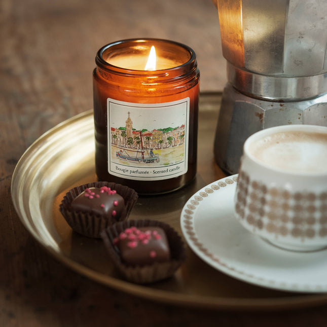 Medium Scented Soy - Wax Candle - La Mer - Harman Shop & Atelier