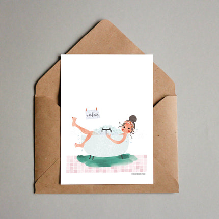 Postcard - Relax