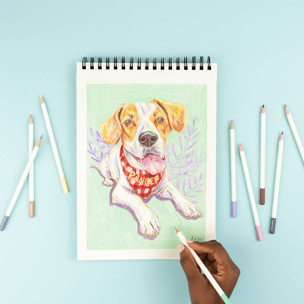 Tombow IROJITEN - 10 Color Set: Very Pale Tone - Harman Shop & Atelier