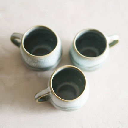 Handmade Ceramic Cup - Oasis - Green - 100ml - Harman Shop & Atelier