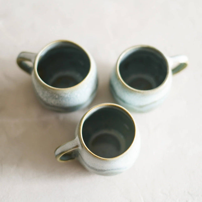 Handmade Ceramic Cup - Oasis - Green - 100ml - Harman Shop & Atelier