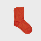Combed Cotton Socks - Orange - One size: 37/40 - Harman Shop & Atelier