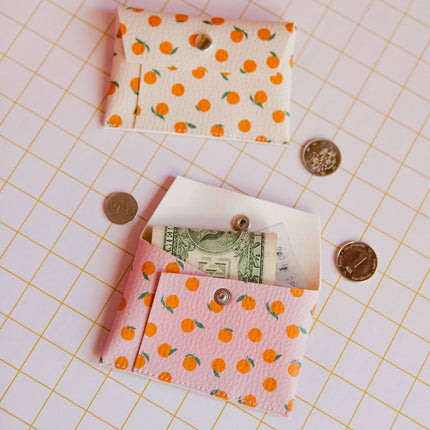 Card holder - Oranges