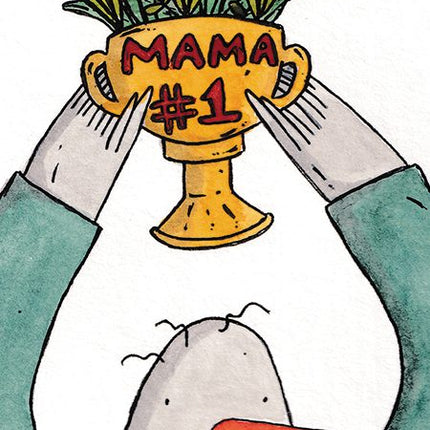 Best Mom of All Time Postcard