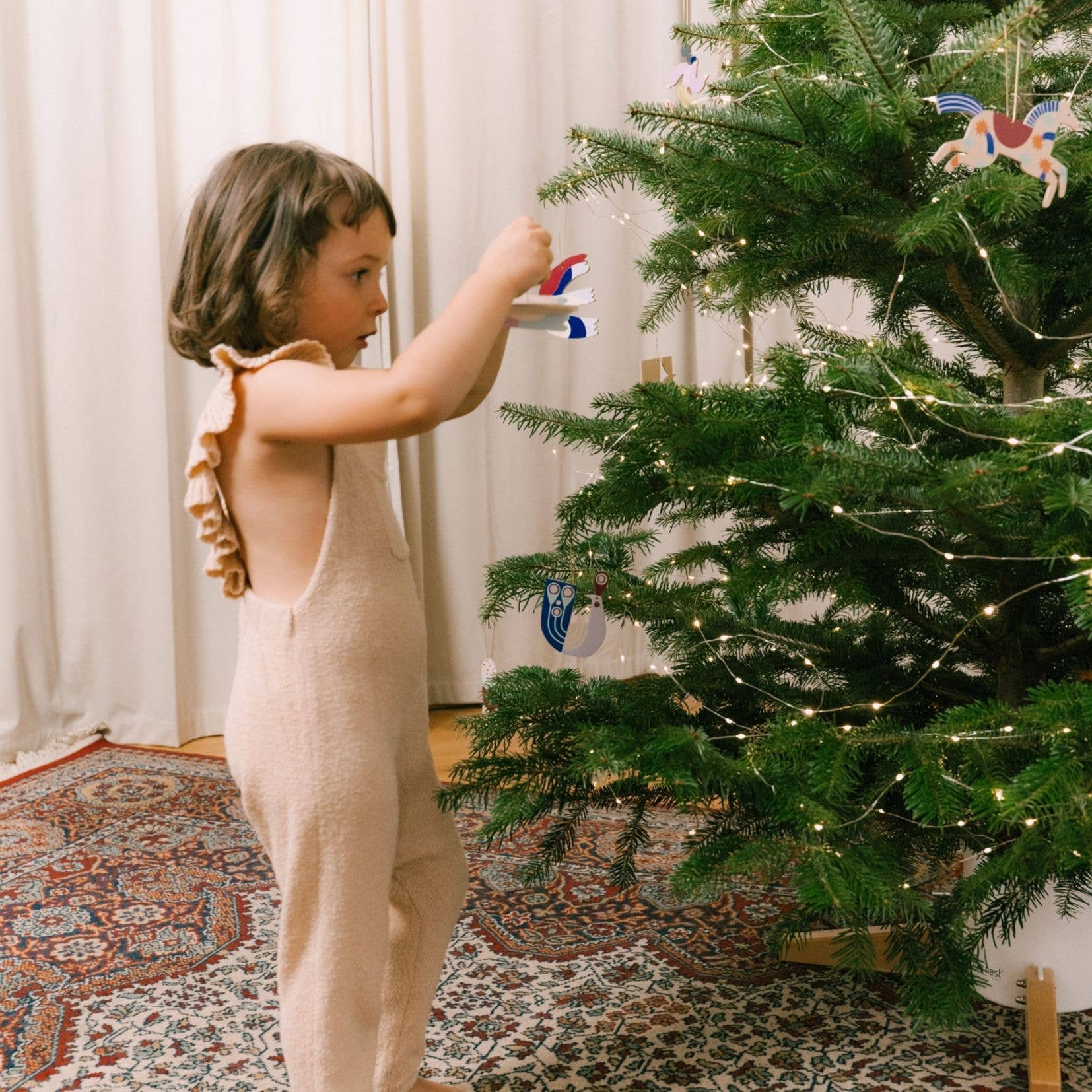 Schaatser - Kerstversiering