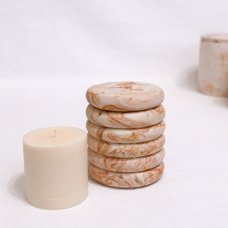 Handmade Candle Vessel & Soy Wax Candle - Harman Shop & Atelier