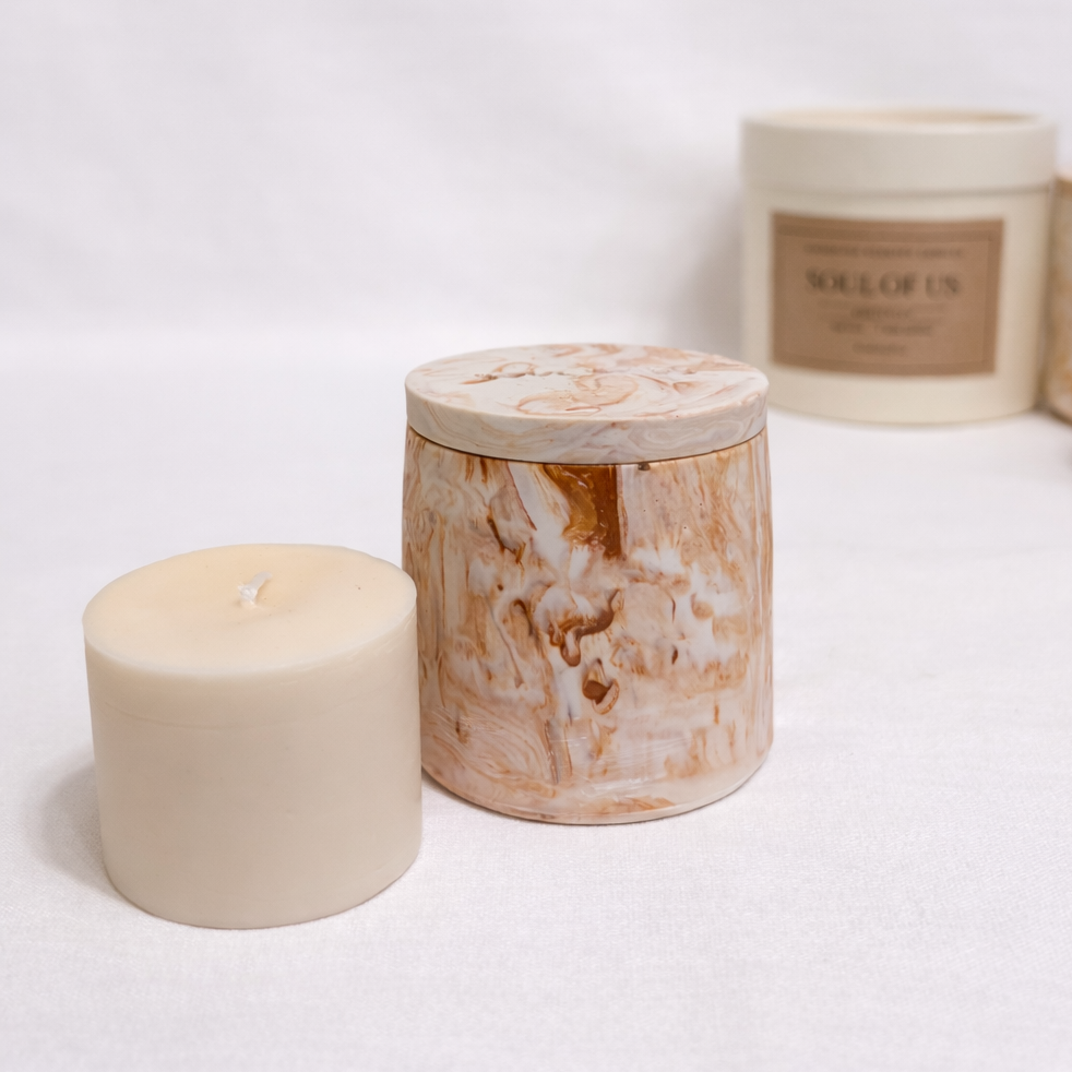 Handmade Candle Vessel & Soy Wax Candle - Harman Shop & Atelier