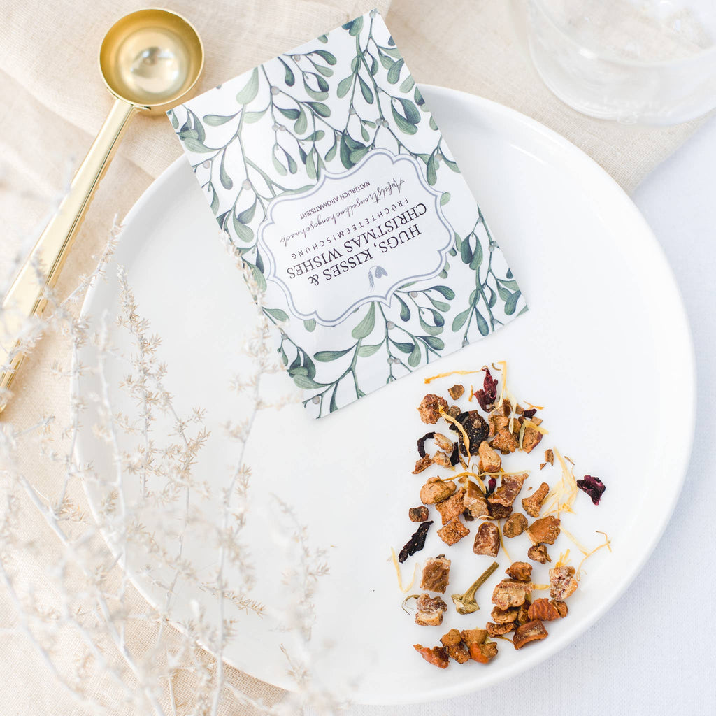 Knuffels, kusjes en kerstwensen - Theezakjes