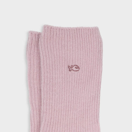 Wool Socks - Pink - One size: 37/40 - Harman Shop & Atelier