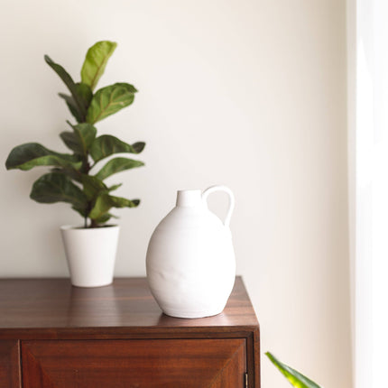 Handmade Ceramic - Pescara - White - Harman Shop & Atelier