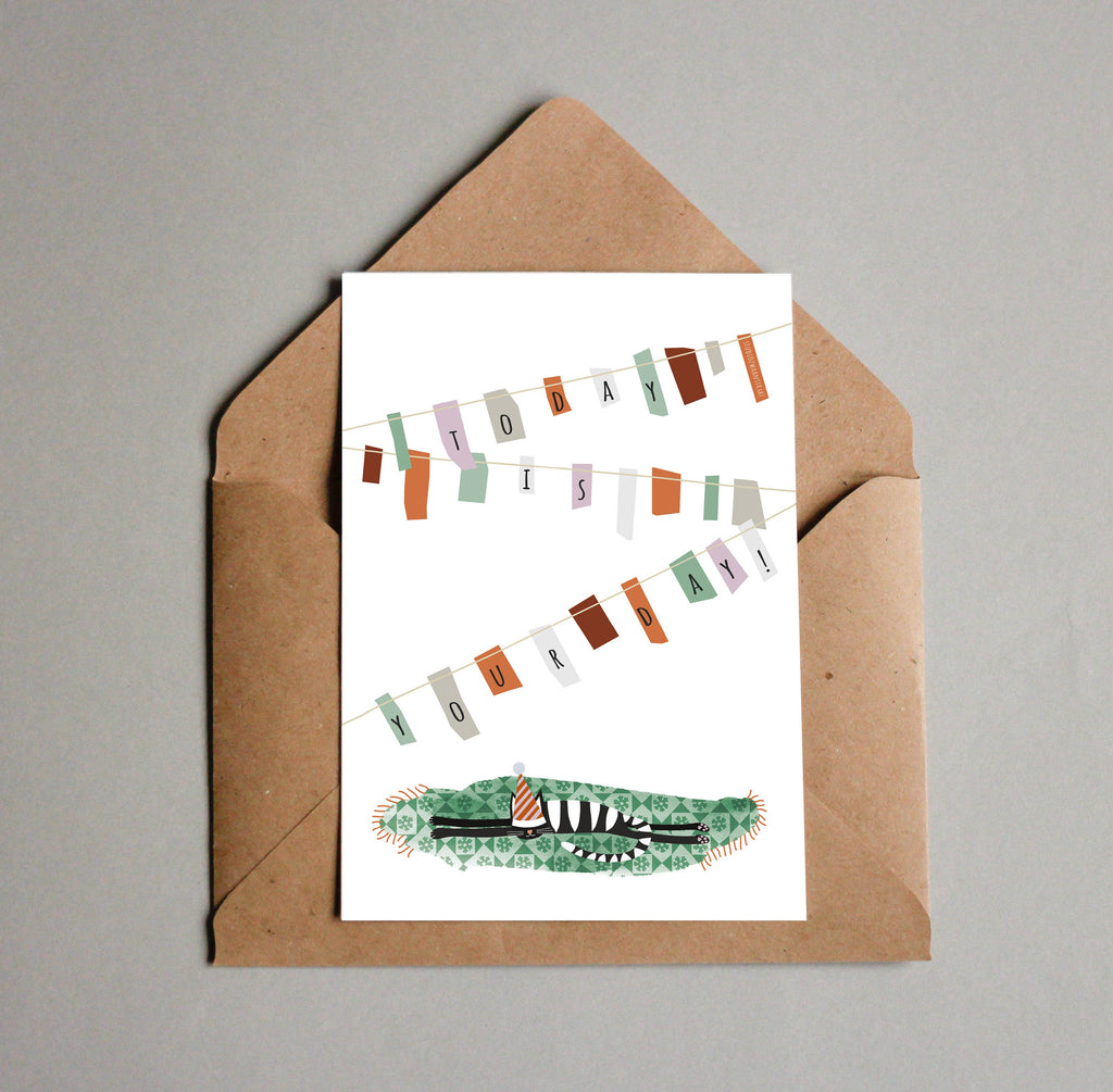 Ansichtkaart - Vandaag is jouw dag!