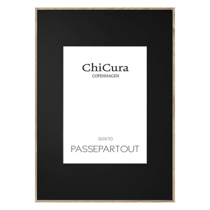 Passepartout - Black - A4 (Image: A5)
