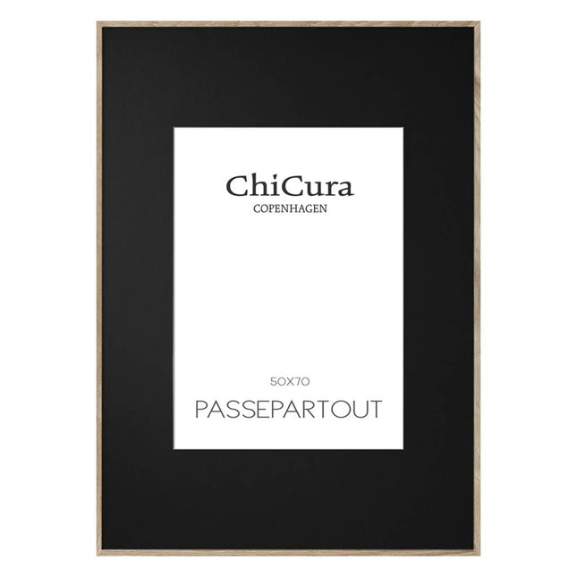 Passepartout - Black - A4 (Image: A5)
