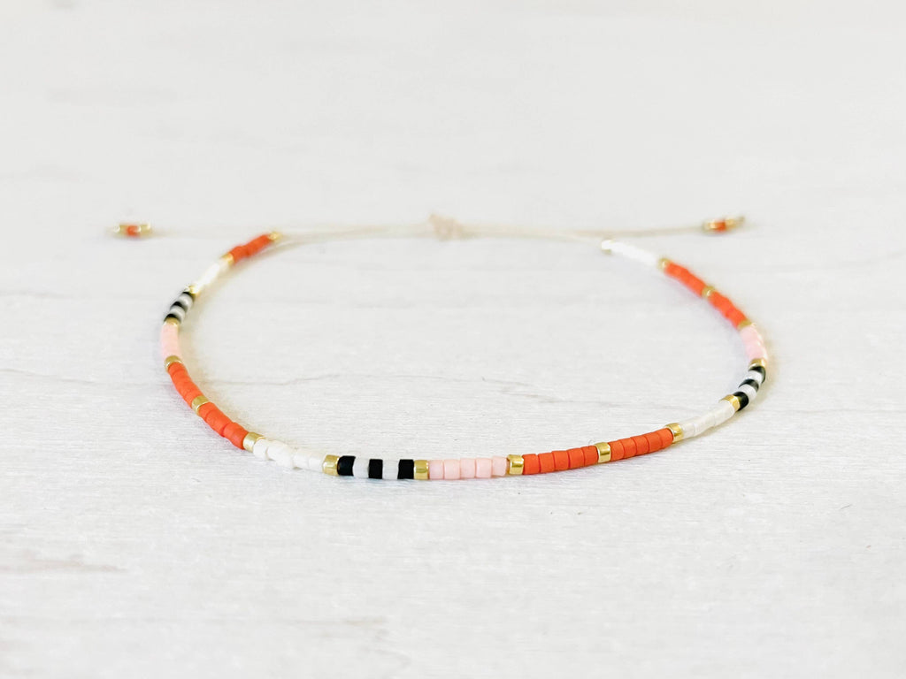 Adjustable Miyuki Bracelet - Seed bead - 117 - Harman Shop & Atelier