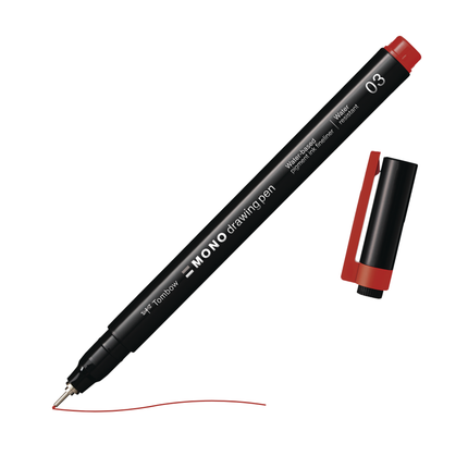Tombow Fineliner MONO Drawing Pen - Color