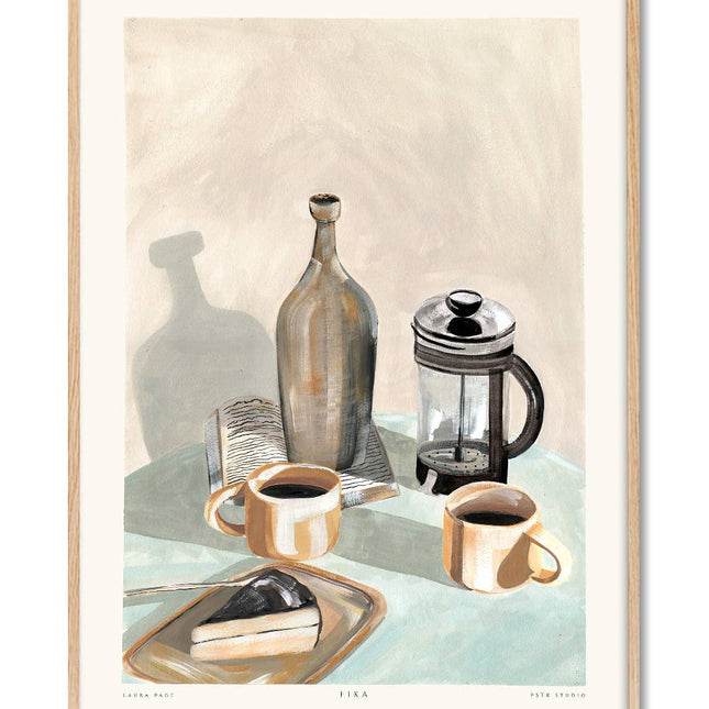 Poster - Laura - Fika - 50x70 cm - Harman Shop & Atelier