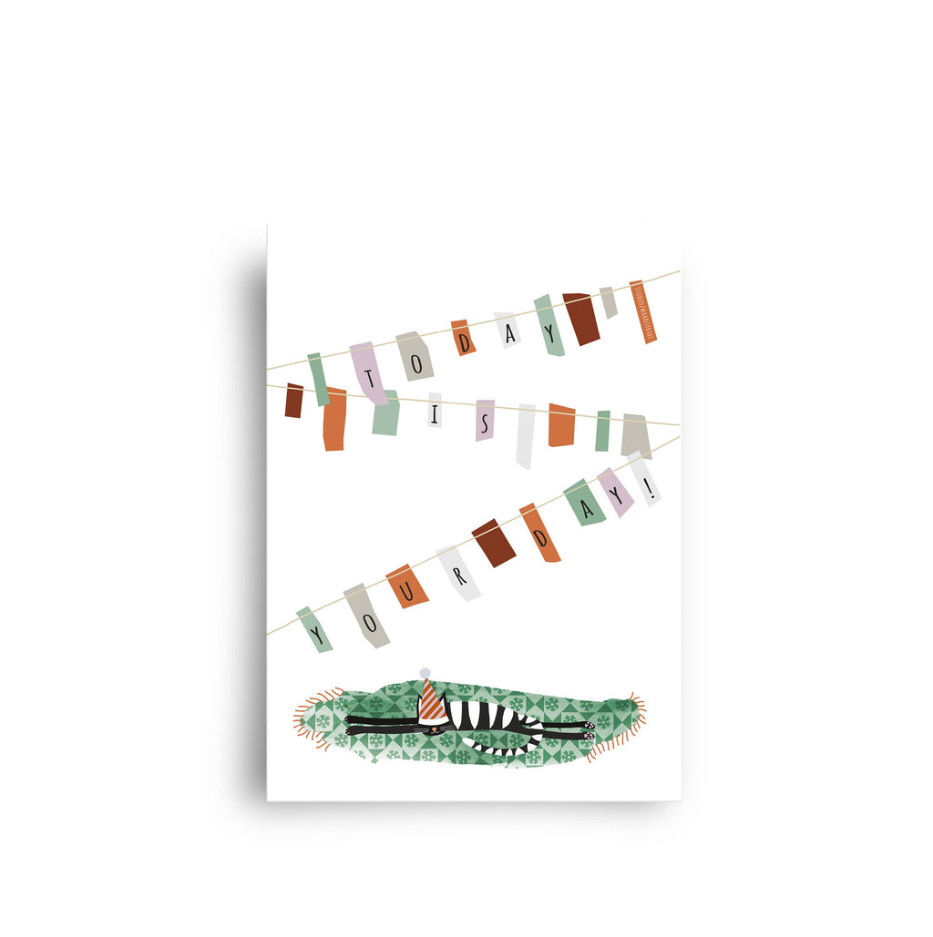 Ansichtkaart - Vandaag is jouw dag!