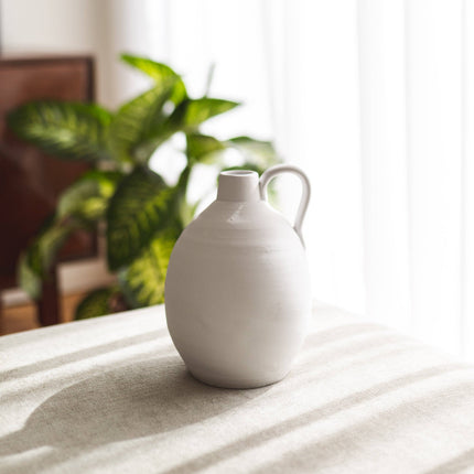 Handmade Ceramic - Pescara - White - Harman Shop & Atelier