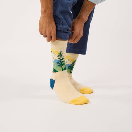 Cotton Socks - Yellowstone - One size: 41/46