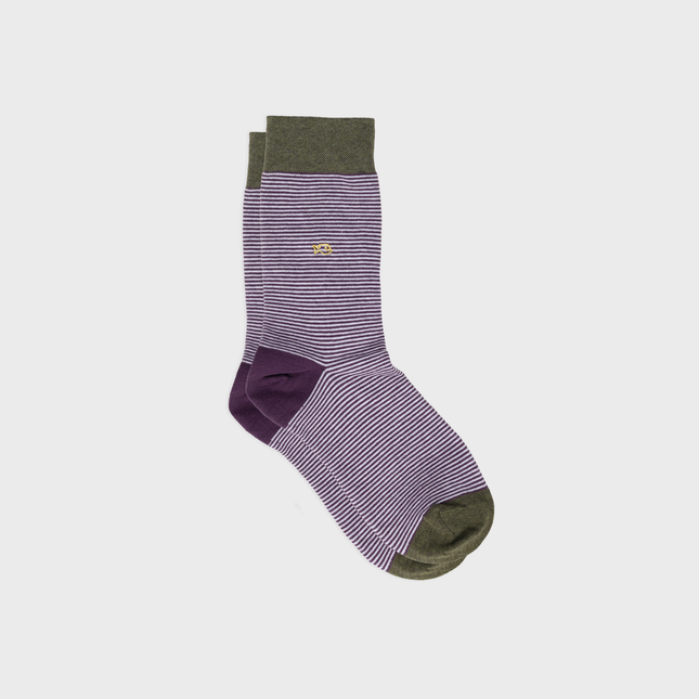 Cotton Socks - Striped - One size: 41/46