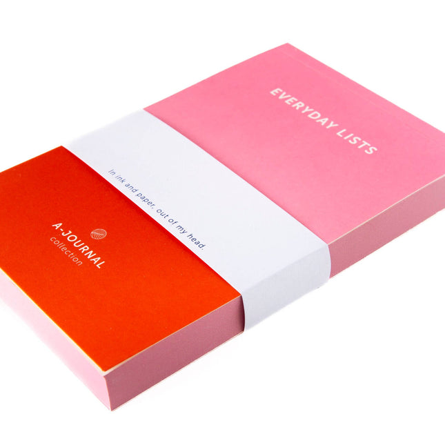 Notepad - Pink Red
