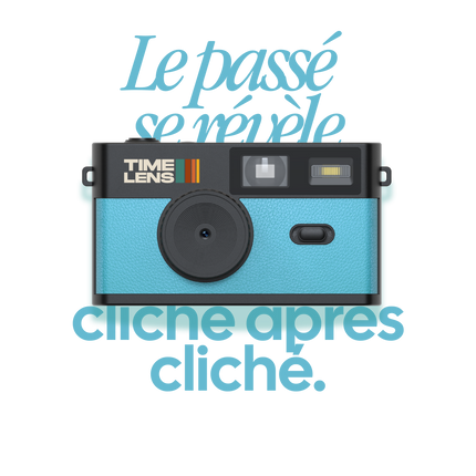 TimeLens Camera - Turquoise Blue