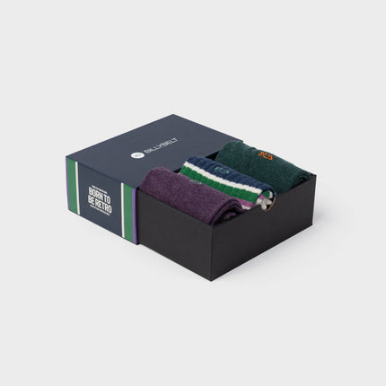 Men's Sock Set - Born to be Retro - One size: 41/46 - Harman Shop & Atelier