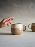 Handmade Ceramic Mug - Dunes - Beige - 290ml - Harman Shop & Atelier