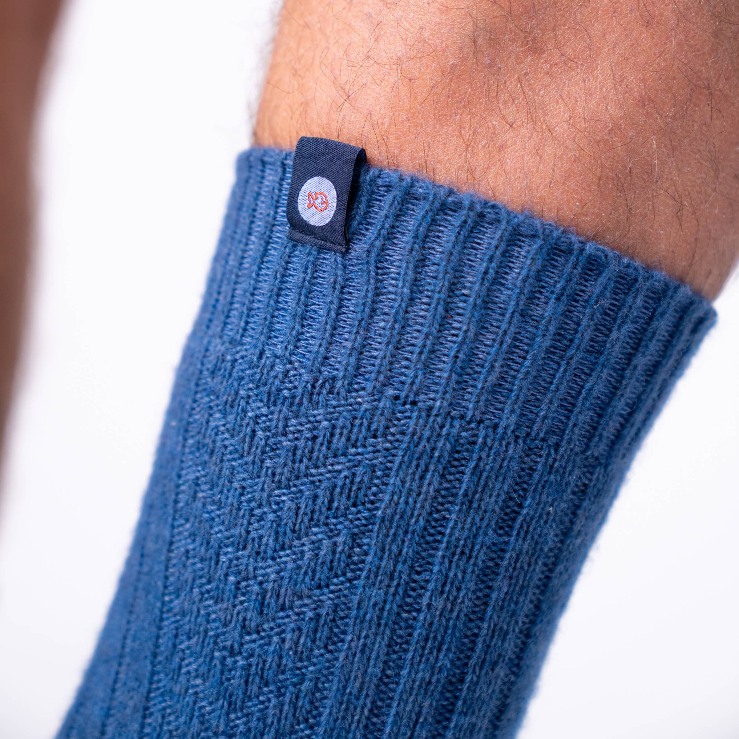 Wool Socks - Blue - One size: 41/46