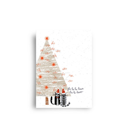 Postcard - Christmas Cats - Harman Shop & Atelier