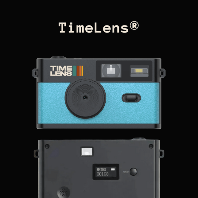 TimeLens® Camera - Turquoise Blue